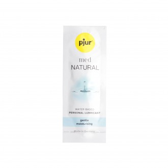 PJUR LUBRIFIANT MED NATUREL À BASE D'EAU 2 ML