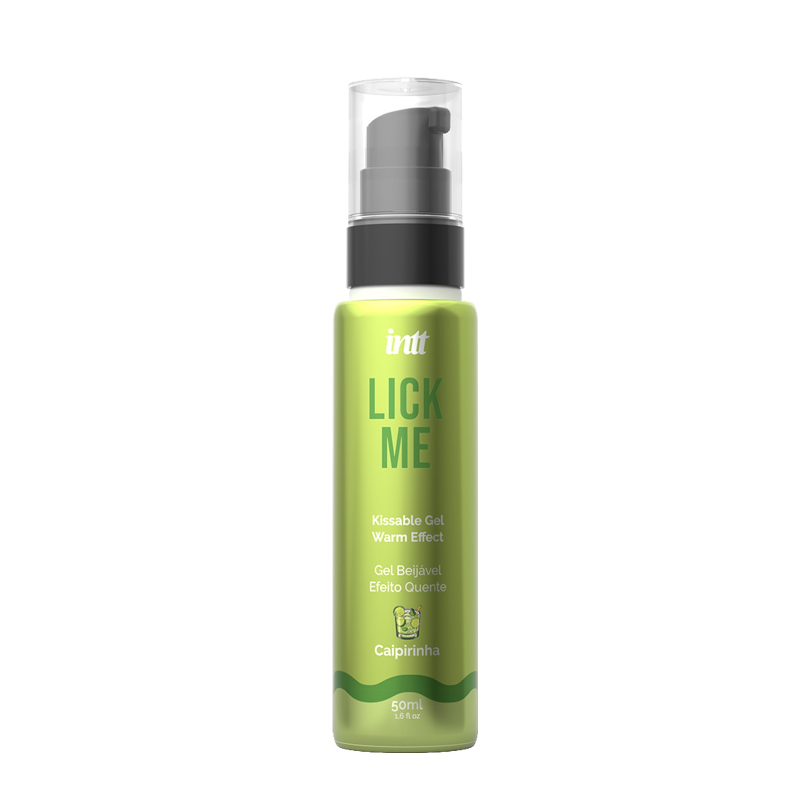 GEL À BAISER AVEC EFFET DE CHALEUR ET ARÔME DE CAIPIRINHA LICK ME INTT 50ML