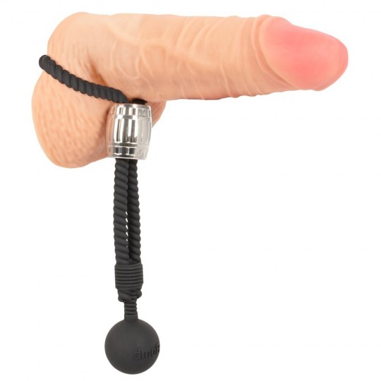 HEAVY ROPE COCK STRAP WITH BALL