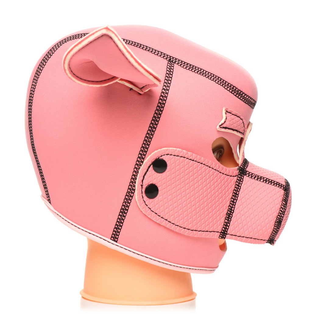 SWINE - PIG NEOPRENE HOOD - PINK