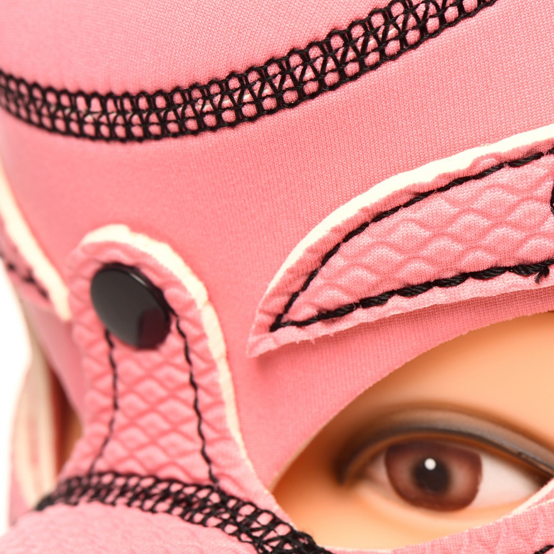 SWINE - PIG NEOPRENE HOOD - PINK