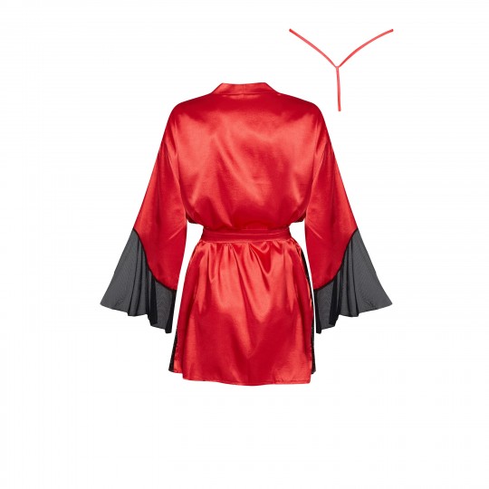 ROBE E TANGA SARA VERMELHO BEAUTY NIGHT FASHION