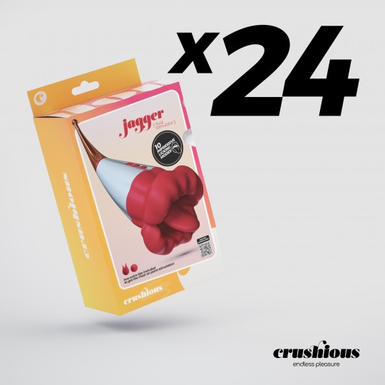 PACK DE 24 DOUBLE STIMULATEUR JAGGER CRUSHIOUS