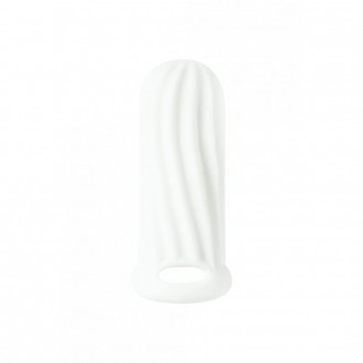 GAINE POUR PÉNIS HOMME WIDE BLANC LOLA GAMES 9-12CM