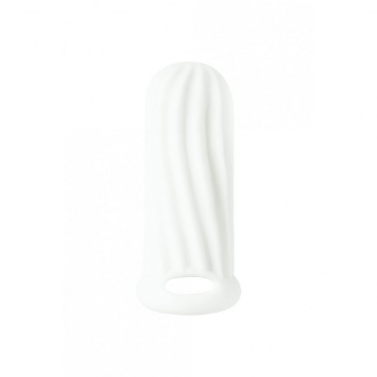 HOMME PENIS SLEEVE WIDE WHITE 9-12CM