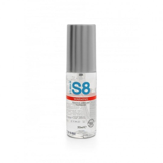 LUBRICANTE A BASE DE AGUA CON EFECTO CALOR S8 STIMUL8 125ML