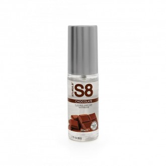 STIMUL8 S8 WATER-BASED FLAVOURED LUBE CHOCOLATE 50ML