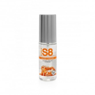 STIMUL8 S8 WATER-BASED FLAVOURED LUBE SALTED CARAMEL 50ML