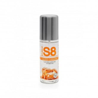 LUBRICANTE A BASE DE AGUA CON SABOR A CARAMELO SALADO S8 STIMUL8 125ML