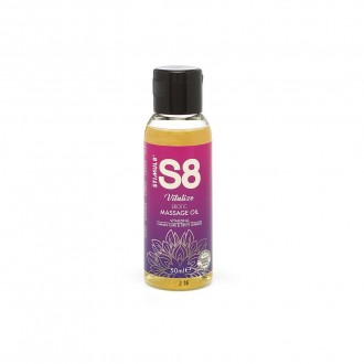 HUILE DE MASSAGE S8 VITALIZE EROTIC MASSAGE STIMUL8 50 ML