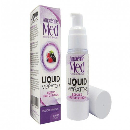 AMORÉANE MED LIQUID VIBRATOR BERRIES 30 ML