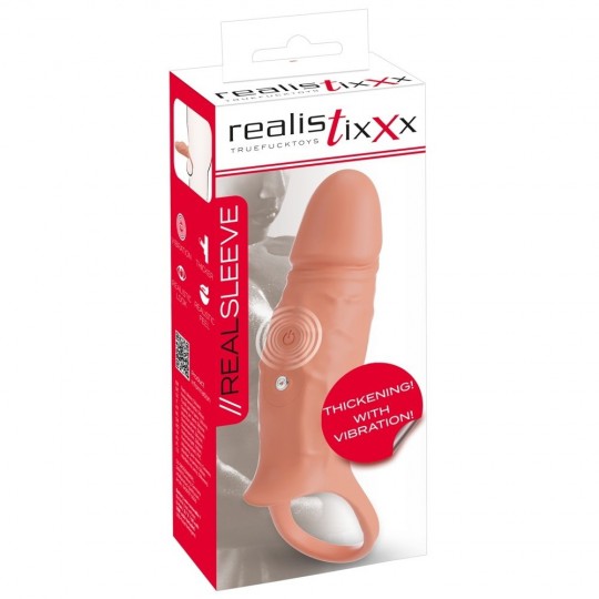 GAINE DU PENIS REALSLEEVE CLOSE REALISTIXXX