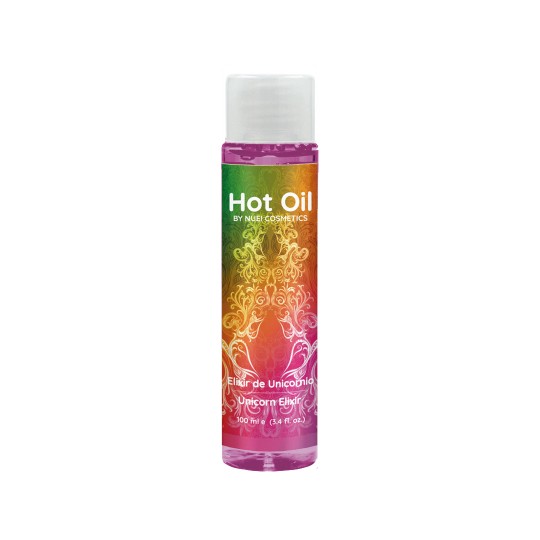 OLIO PER MASSAGGI ELIXIR UNICORNO HOT OIL NUEI 100 ML