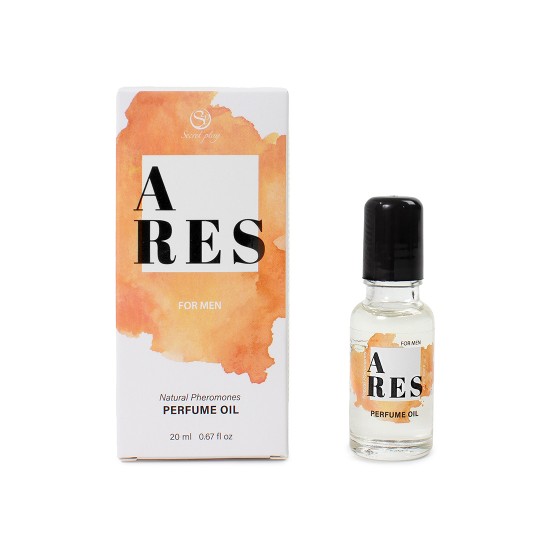 PROFUMO ALL&#039;OLIO CON FEROMONI PER LUI ARES 20ML SECRET PLAY