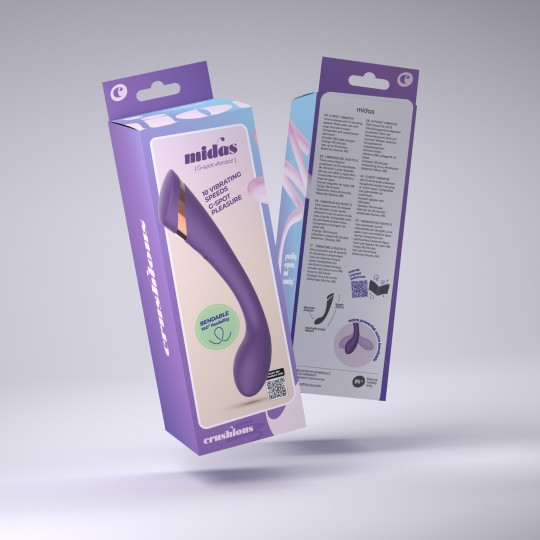 PACK 5 + 1 FREE CRUSHIOUS MIDAS G-SPOT STIMULATOR