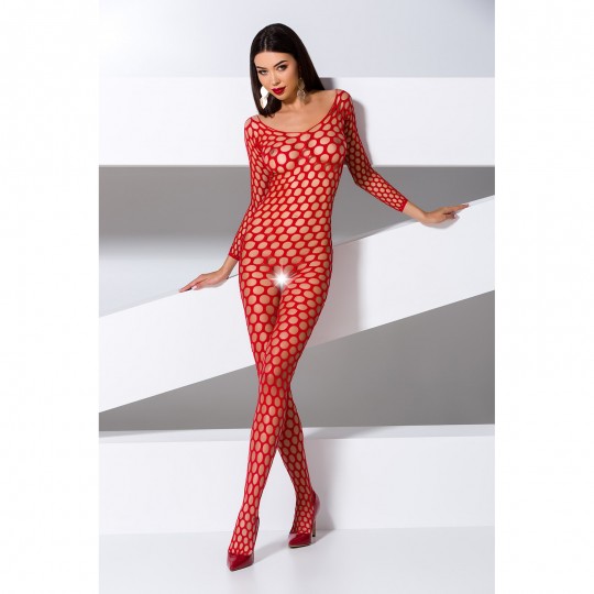 CATSUIT BS077 ROJO EROTIC LINE PASSION