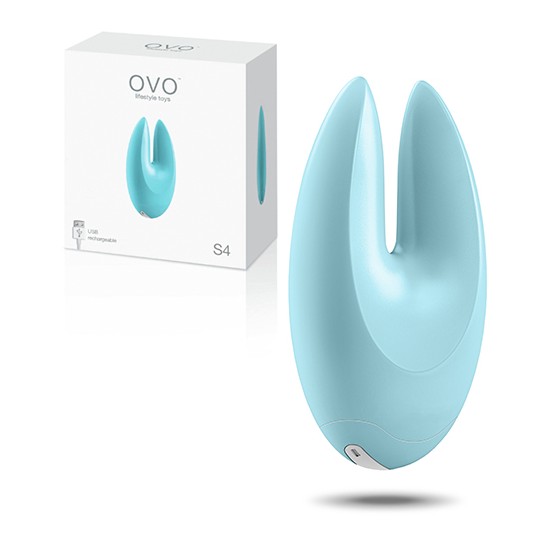 OVO S4 RECHARGEABLE STIMULATOR BLUE