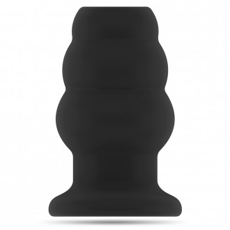 SONO Nº49 SMALL HOLLOW TUNNEL BUTT PLUG BLACK