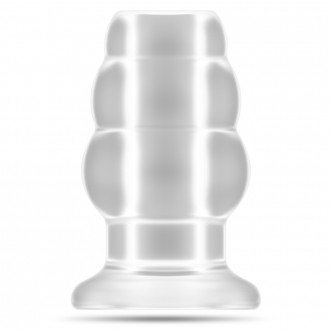 SONO Nº50 MEDIUM HOLLOW TUNNEL BUTT PLUG CLEAR