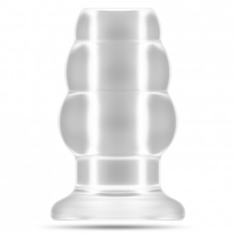 SONO Nº51 LARGE HOLLOW TUNNEL BUTT PLUG CLEAR