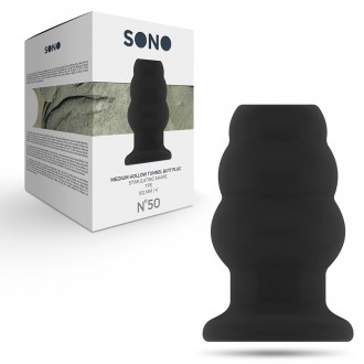 PLUG ANAL MEDIUM HOLLOW TUNNEL SONO Nº50 PRETO