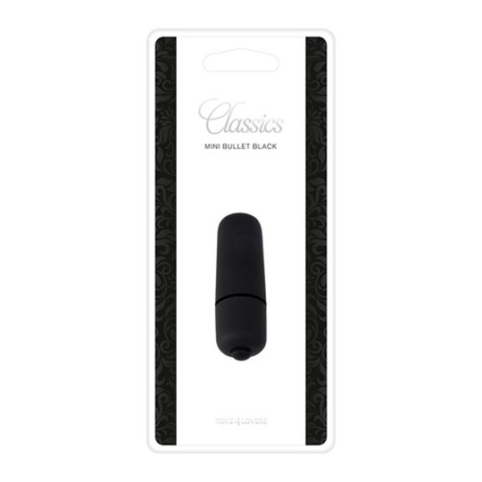 VIBRATING MINI BULLET BLACK