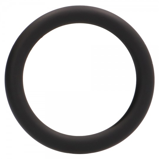 ROUND RING LARGE BLACK