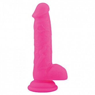 DILDO REALISTA REAL SAFE ROD LARGE ROSA