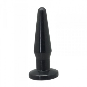 BUTT PLUG SENZA TEMPO SOLIDO SPINA S NERO