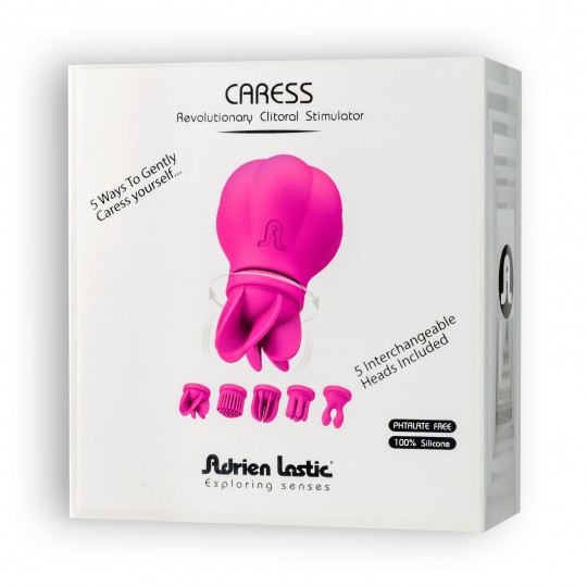 ADRIEN LASTIC ROSA RICARICABILE CARESS STIMOLATORE CLITORIDEO