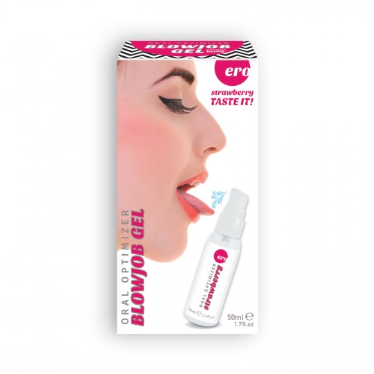 GEL INTIMO ORAL OPTIMIZER BLOWJOB GEL SABOR DE FRESA 50ML