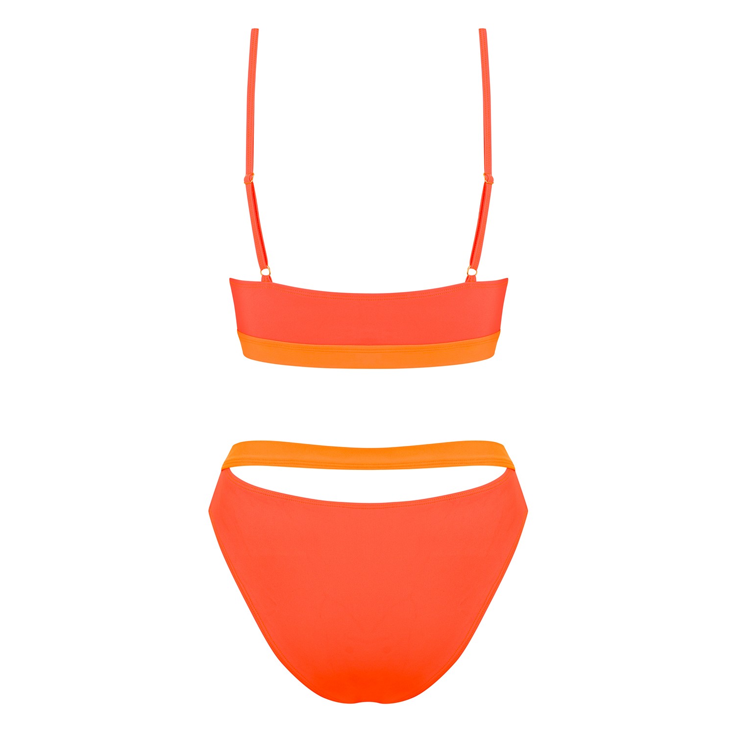 OBSESSIVE MIAMELLE BIKINI TANGERINE