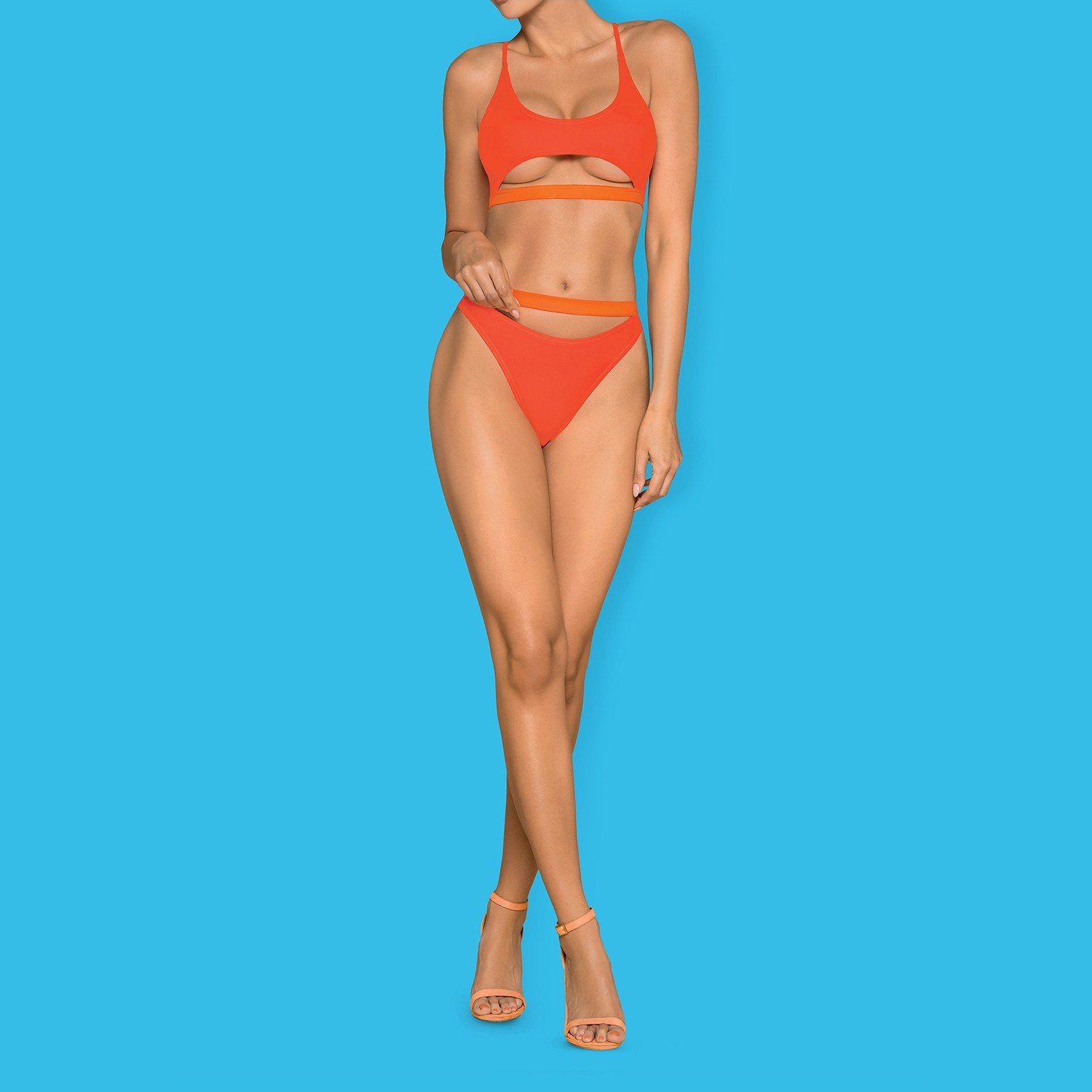 OBSESSIVE MIAMELLE BIKINI TANGERINE