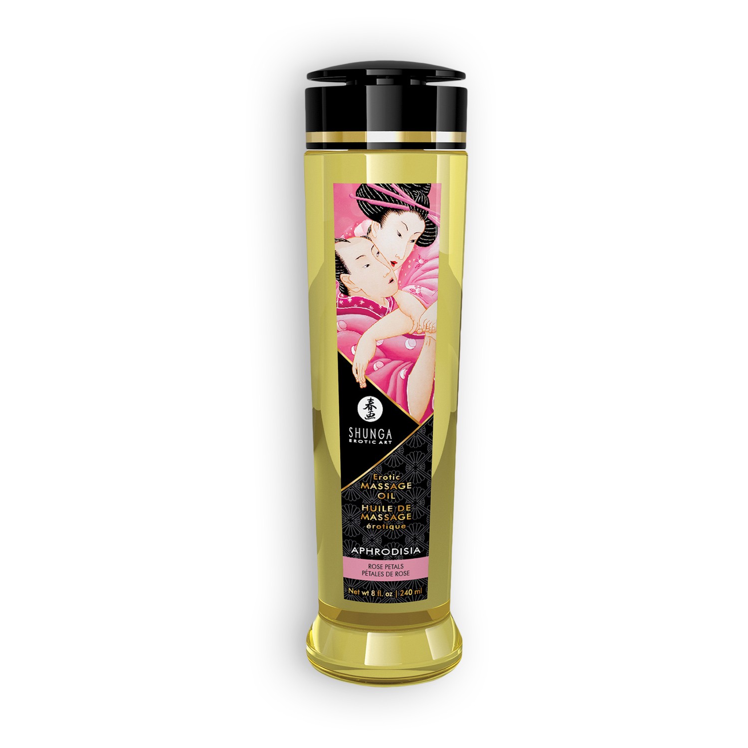 ACEITE DE MASAJE SHUNGA APHRODISIA ROSA 250ML