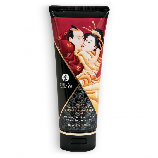 SHUNGA MASSAGE CREAM SPARKLING STRAWBERRY WINE