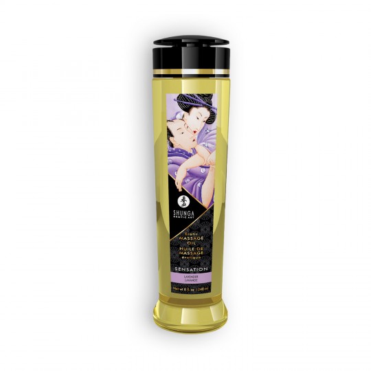 SHUNGA MASSAGE OIL SENSATION LAVENDER 240ML