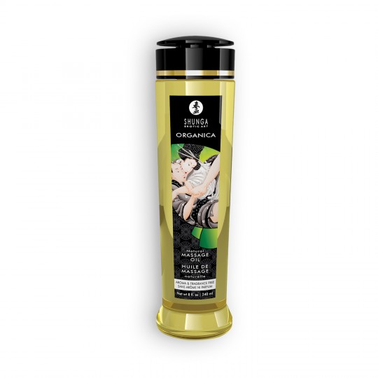 SHUNGA MASSAGE OIL ORGANICA NATURAL 240ML