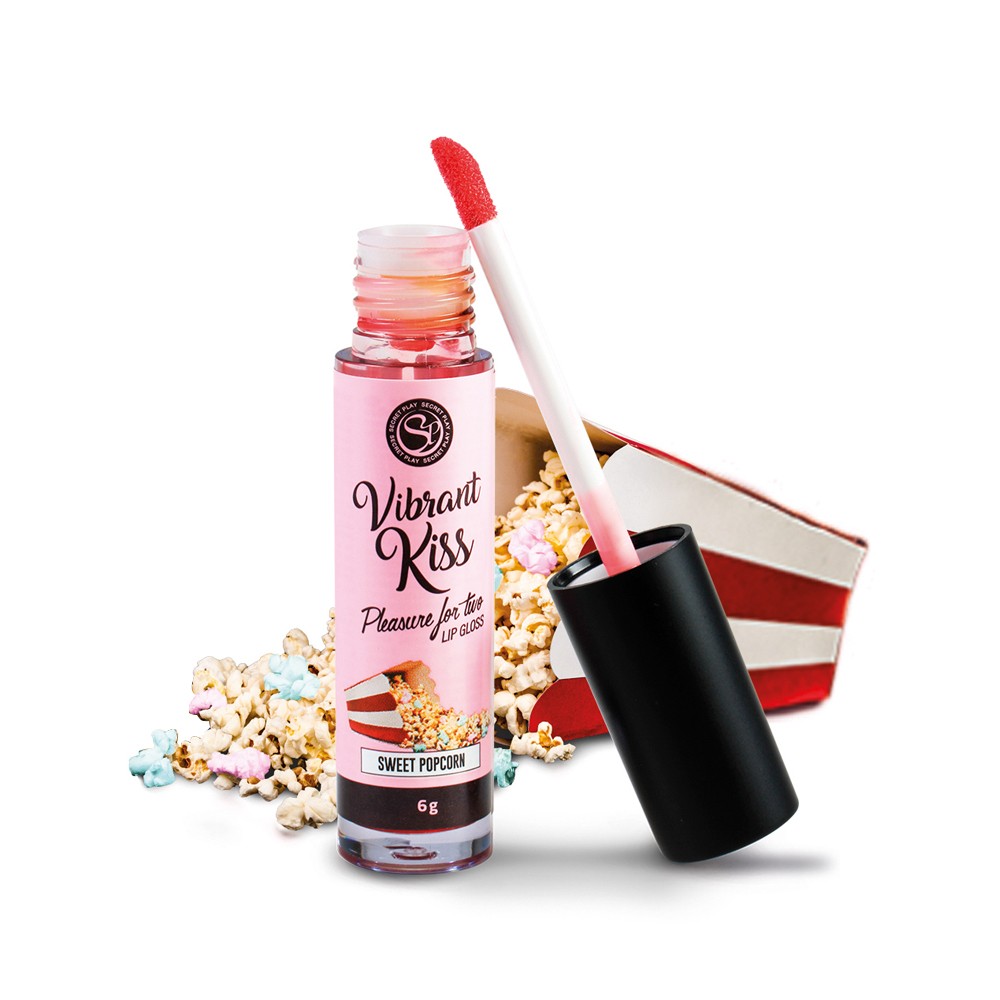 VIBRANT KISS SWEET POPCORN LIP GLOSS 6GR