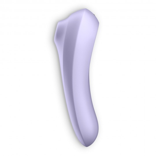 ESTIMULADOR DUAL PLEASURE CON APP SATISFYER LILA