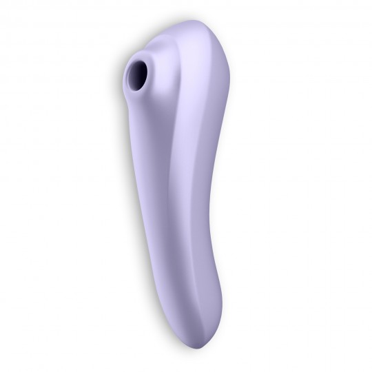 ESTIMULADOR DUAL PLEASURE CON APP SATISFYER LILA