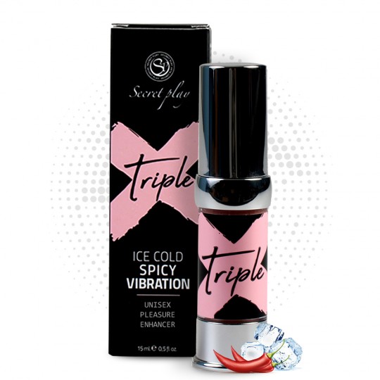 SECRET PLAY UNISEX TRIPLE X STIMULANT GEL 15ML