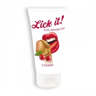 LUBRIFICANTE BACIABILE LICK-IT CHERRY 50ML