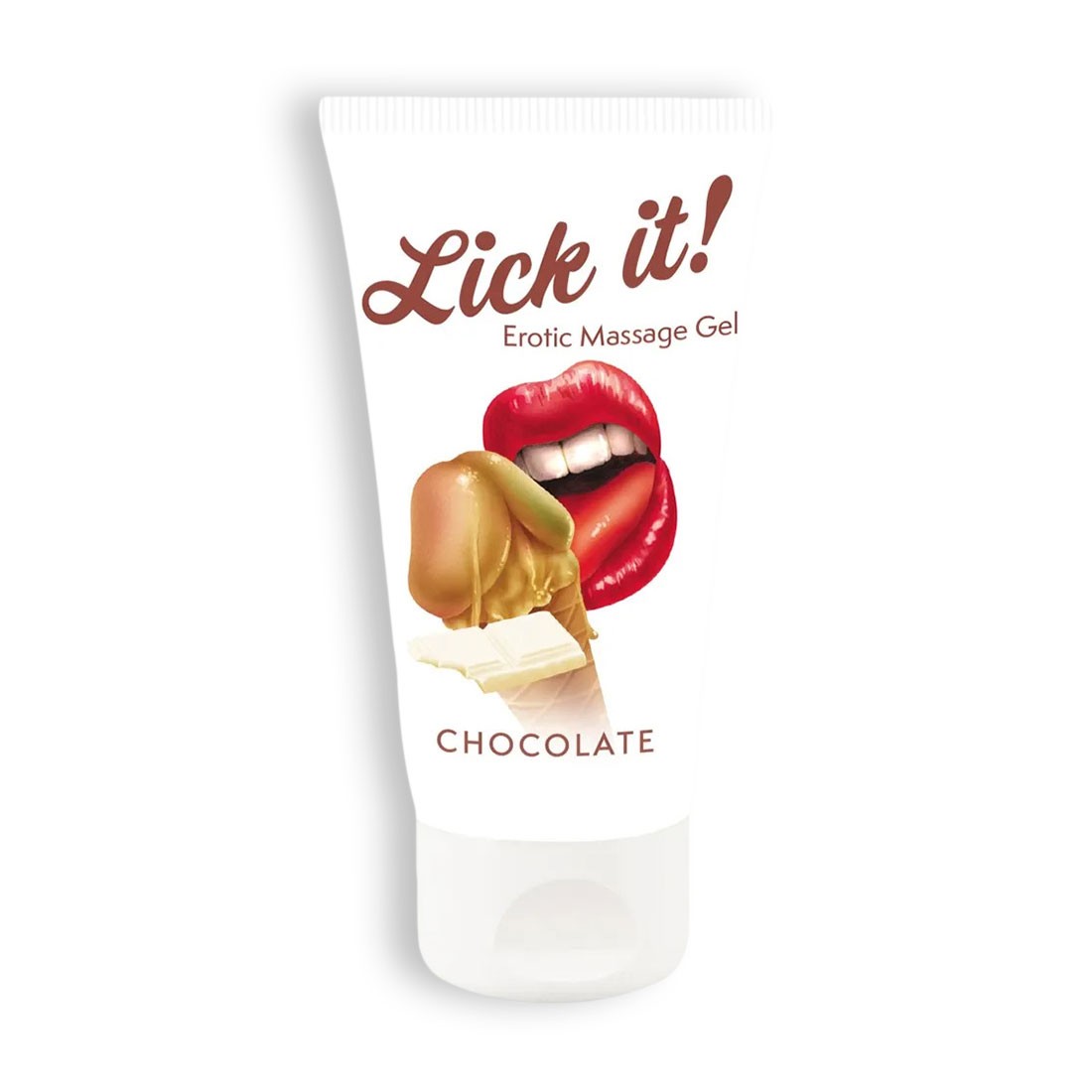 LUBRIFICANTE BACIABILE LICK-IT CIOCCOLATO BIANCO 50ML