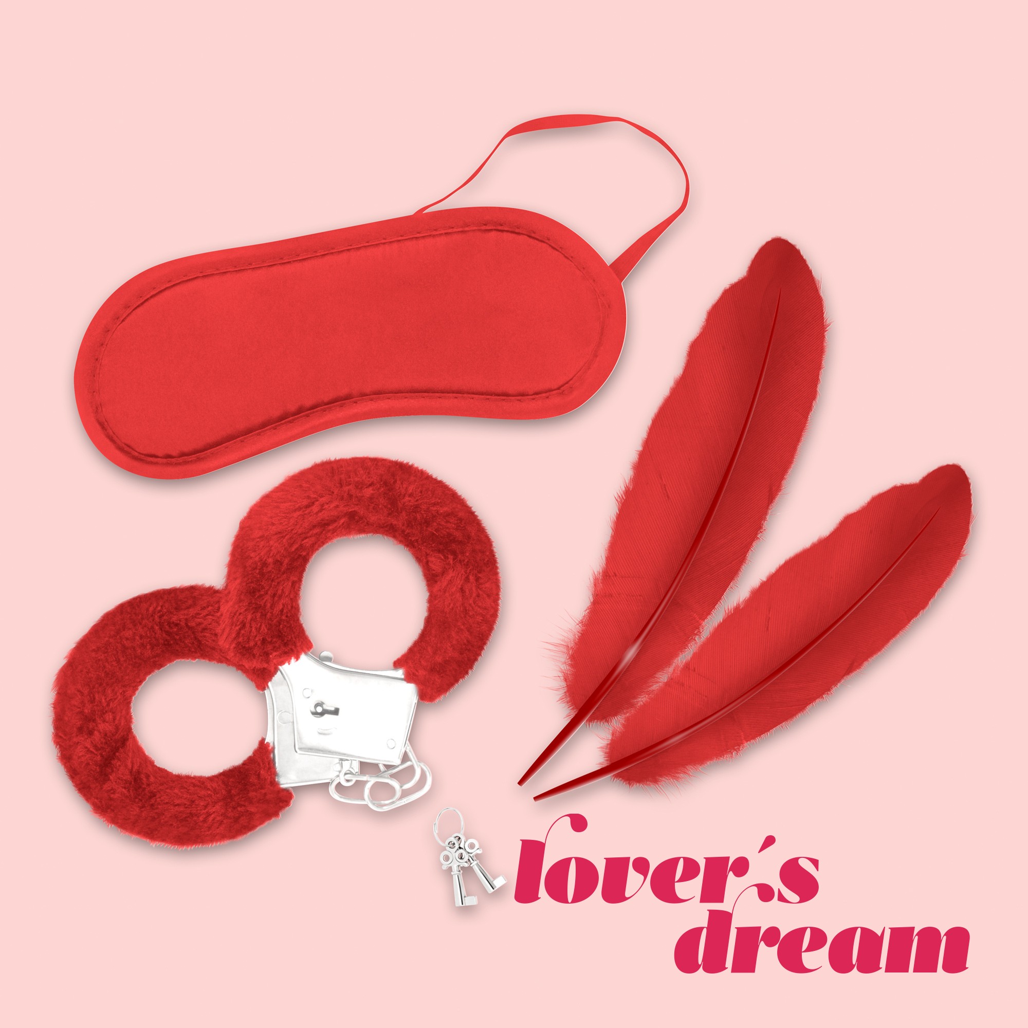 KIT BONDAGE LOVER´S DREAM CRUSHIOUS ROSSO