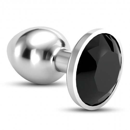 CRUSHIOUS BIJOU ANAL JEWEL PLUG BLACK SMALL