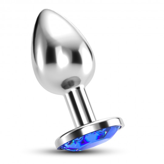 CRUSHIOUS BIJOU ANAL JEWEL PLUG BLUE MEDIUM