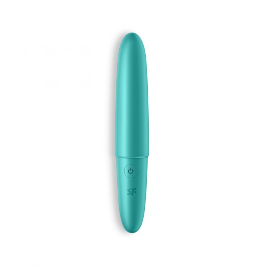 BALA VIBRADORA ULTRA POWER BULLET 6 SATISFYER TURQUESA