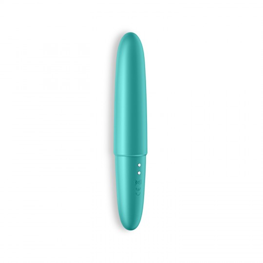 BALA VIBRADORA ULTRA POWER BULLET 6 SATISFYER TURQUESA