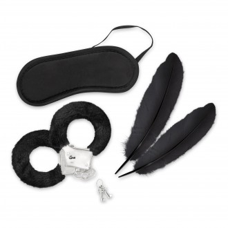 PACK OF 24 LOVER'S DREAM BONDAGE KIT CRUSHIOUS BLACK