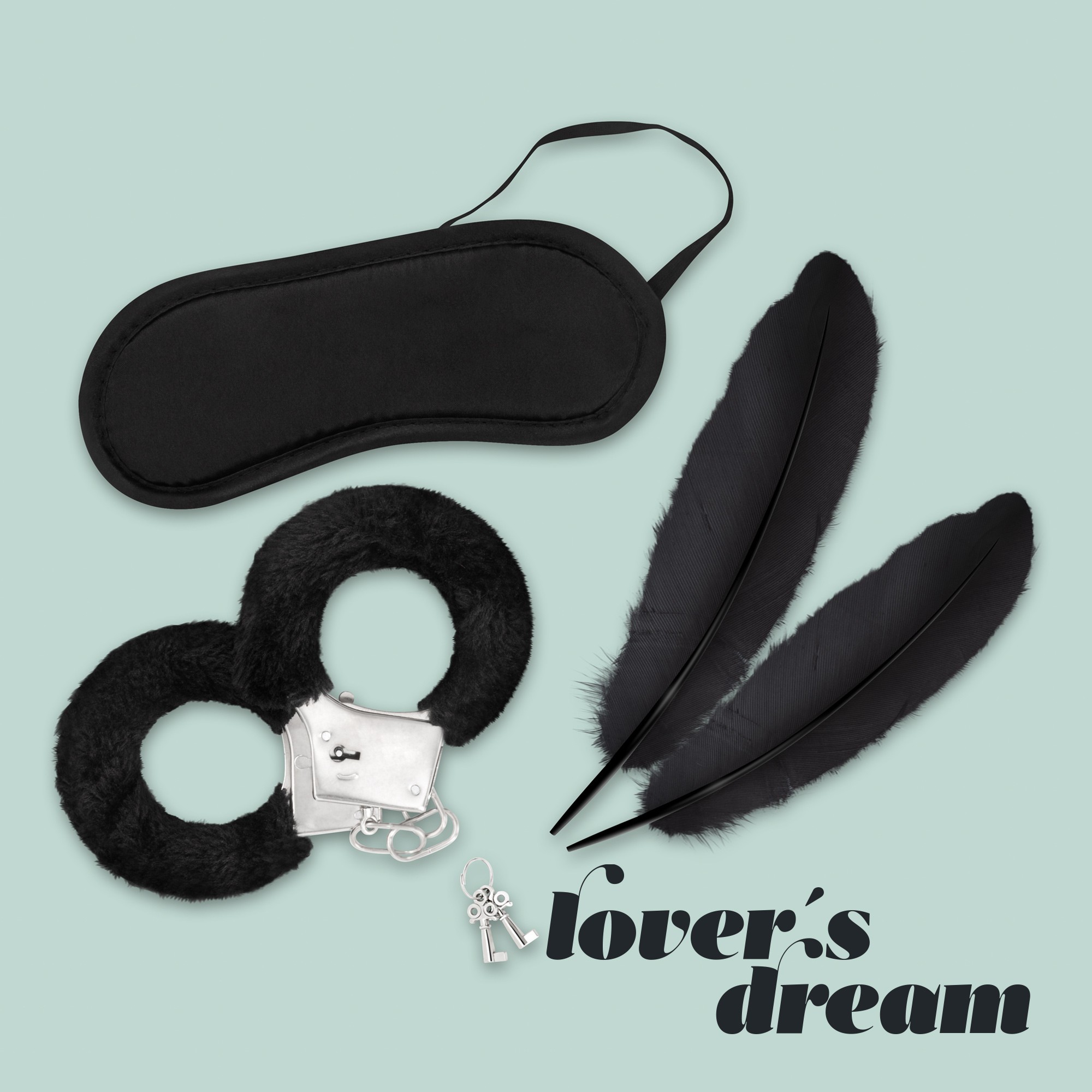 CONFEZIONE DA 24 KIT BONDAGE LOVER&#039;S DREAM CRUSHIOUS NERO